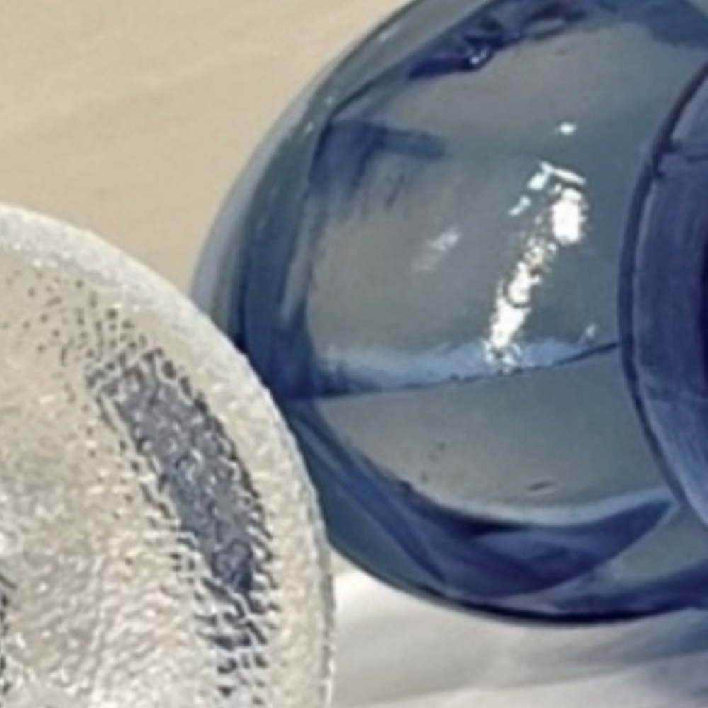 Blue Glass WYETH Eye Cup Vintage Approx 2” Tall - Picture 3 of 6